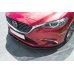 Накладка сплиттер на передний бампер на Mazda 6 GJ рестайл